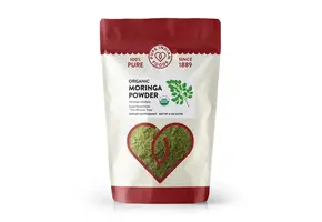 Pure Indian Foods - Moringa Powder Organic Dietary Supplement 8oz