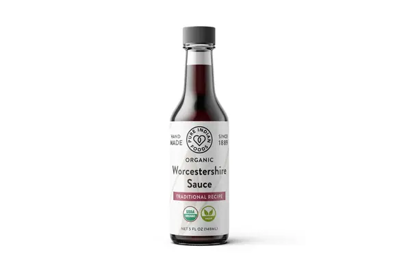 Pure Indian Foods - Worcestershire Sauce Organic 5oz