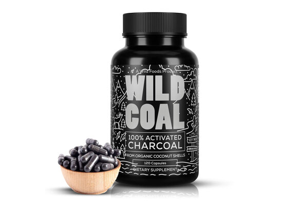 Wild Coal - Charcoal Capsules Activated 120ct
