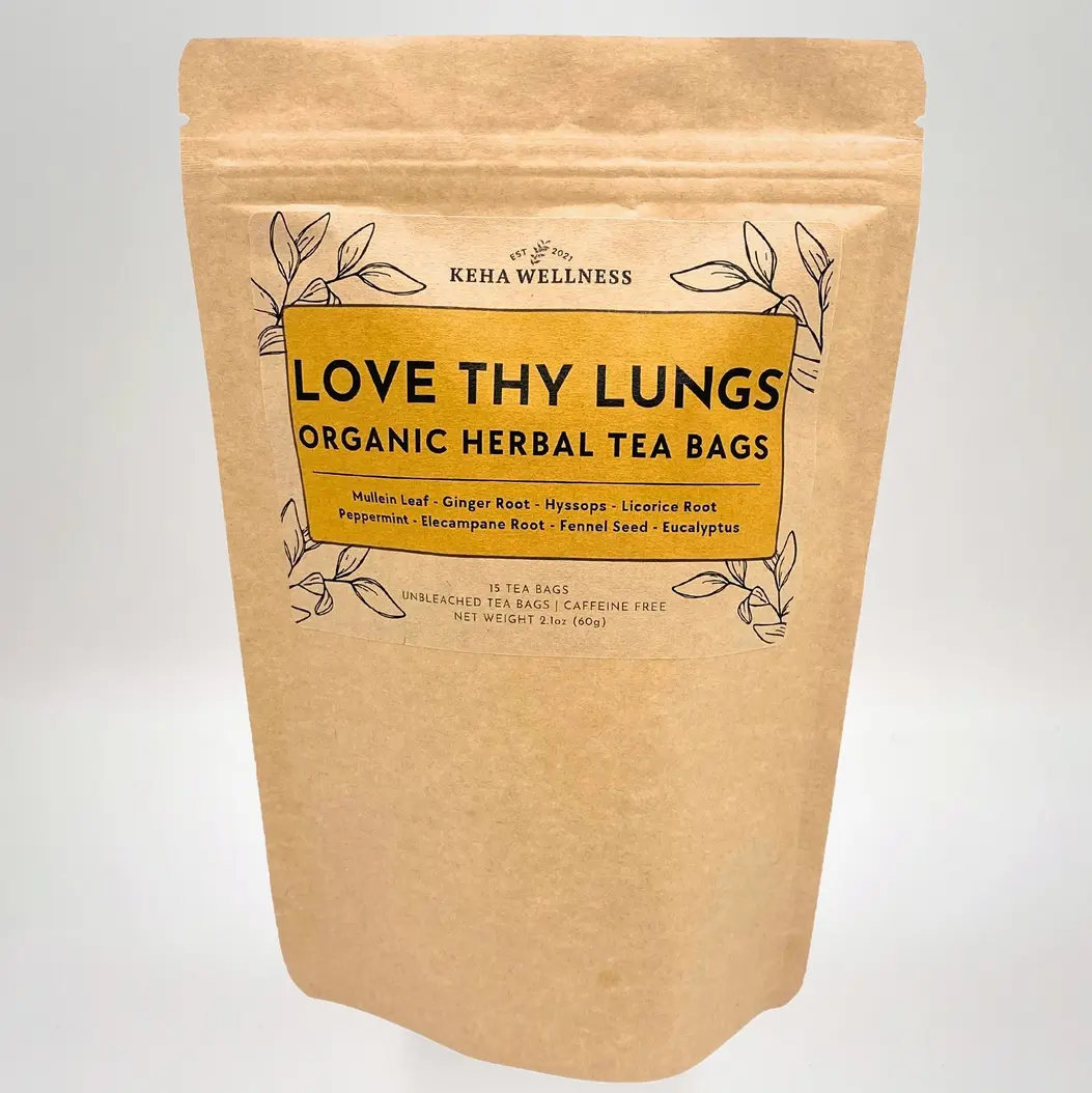 Keha Wellness - Tea Bags Mullein Lung Health 15ct