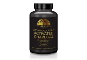Schizandu - Activated Charcoal Capsules Organic Coconut 210ct