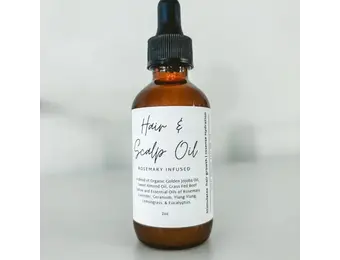 Wild Roots Tallow Co. - Hair & Scalp Oil w/ Tallow + Rosemary 2oz