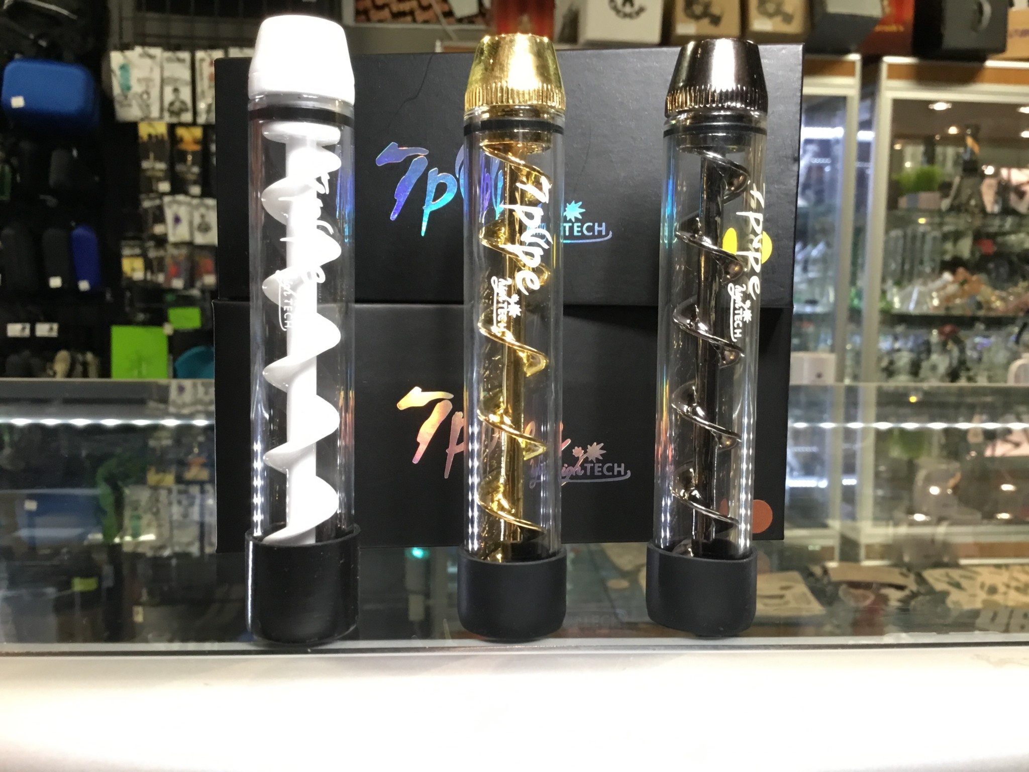 7 Pipe - Hand Pipe Glass Twisty Blunt