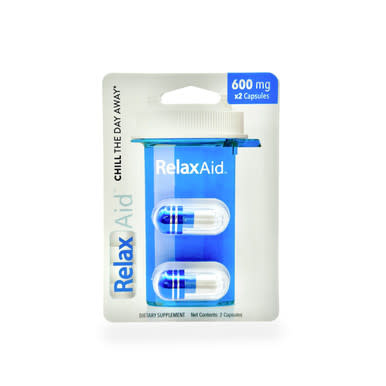 Relax Aid - Supplement Capsule 600mg 2ct
