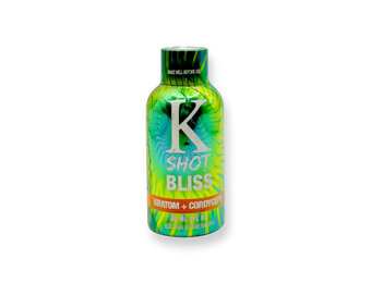 KShot - Kratom Extract Shot 60ml BLISS Kratom + Cordyceps