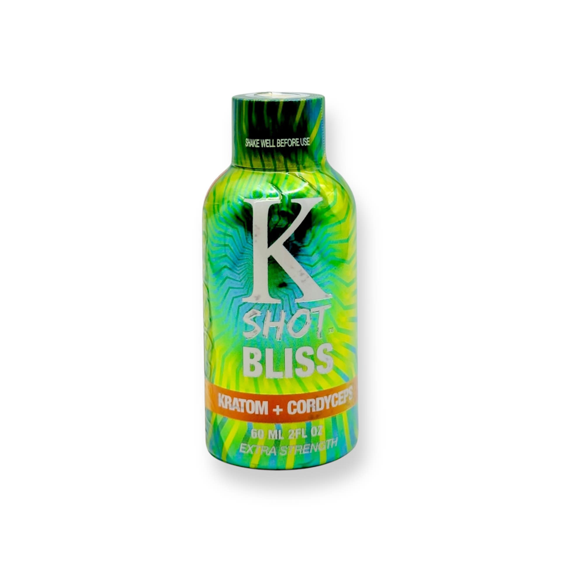 KShot - Kratom Extract Shot 60ml BLISS Kratom + Cordyceps