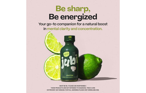 Jubi - Kratom Elixir FOCUS LIME 60mg