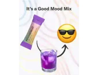 Psychedelic Water - Kava + Velvet Bean Good Mood Mix GRAPE Pouch 7.6g