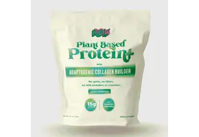 POW - Plant Based Protein+ Adaptogenic Collagen Builder 15g Protein 16.9oz Vanilla