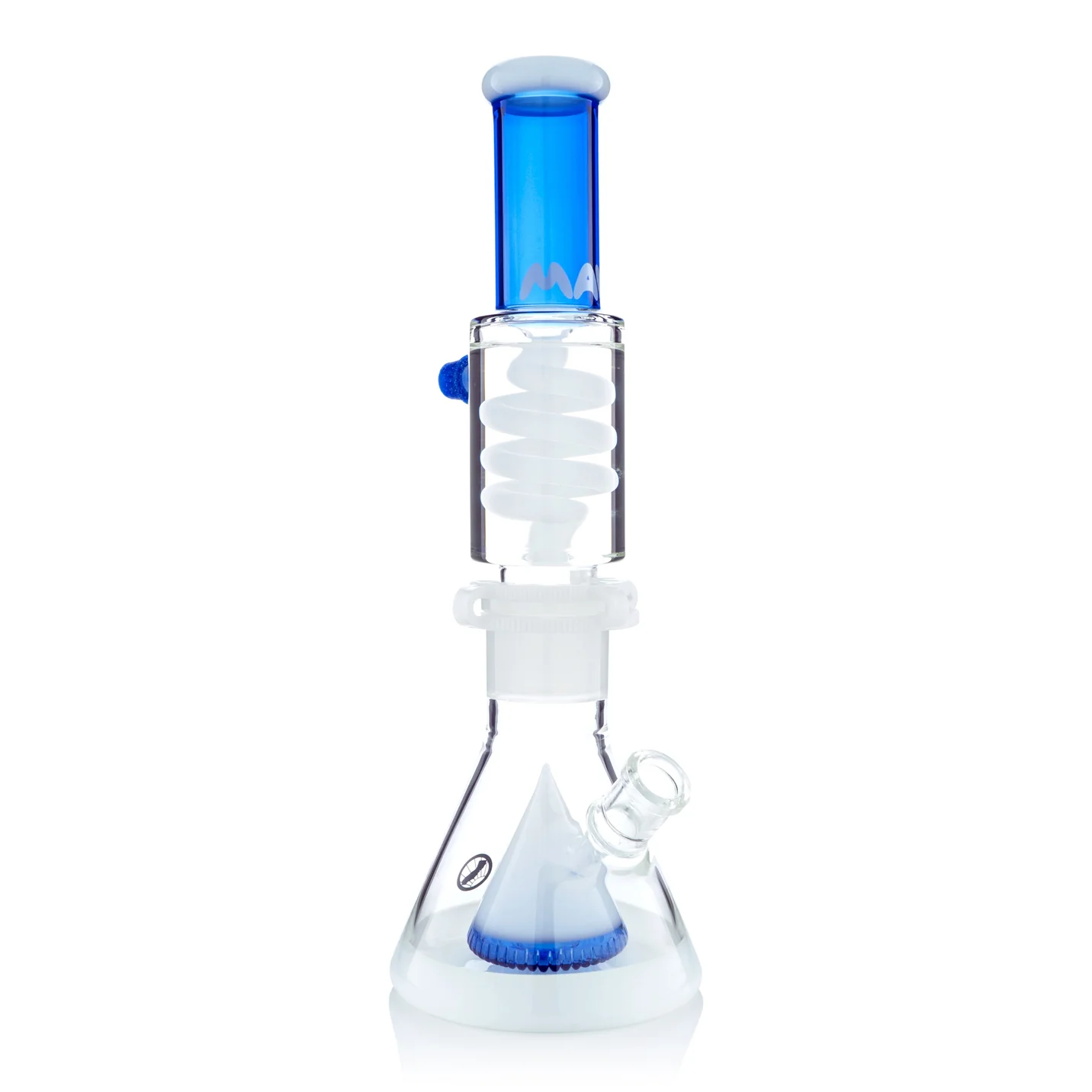 MAV - Slitted Pyramid Beaker Freezable Coil System 14”