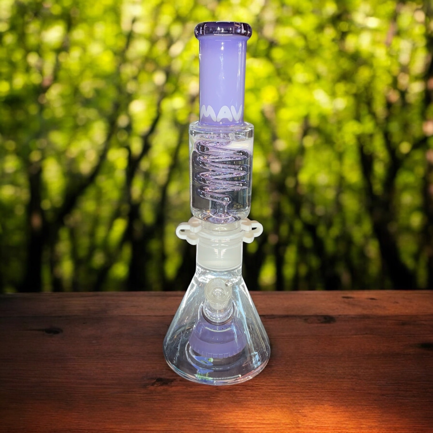 MAV - Slitted Pyramid Beaker Freezable Coil System 14”