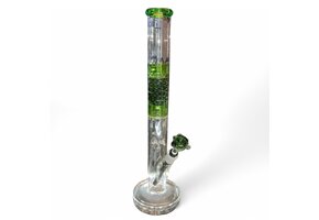 MAV - Water Pipe Glass Straight Wig Wag 19"