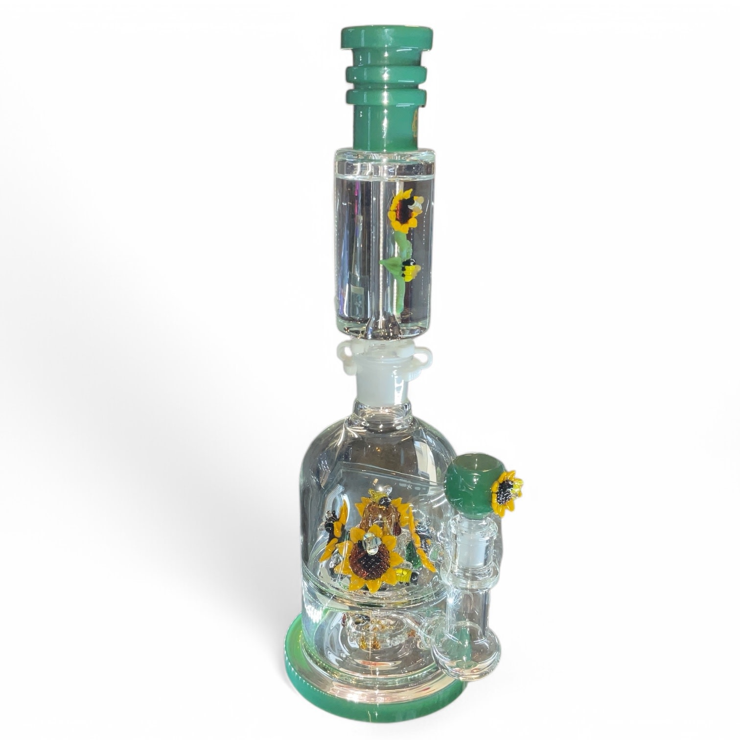 Apollo - Water Pipe Glycerin Sunflower Series 18"