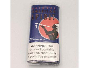Natural American Spirit - Loose Leaf Tobacco (Dark Blue) Pouch 40gm