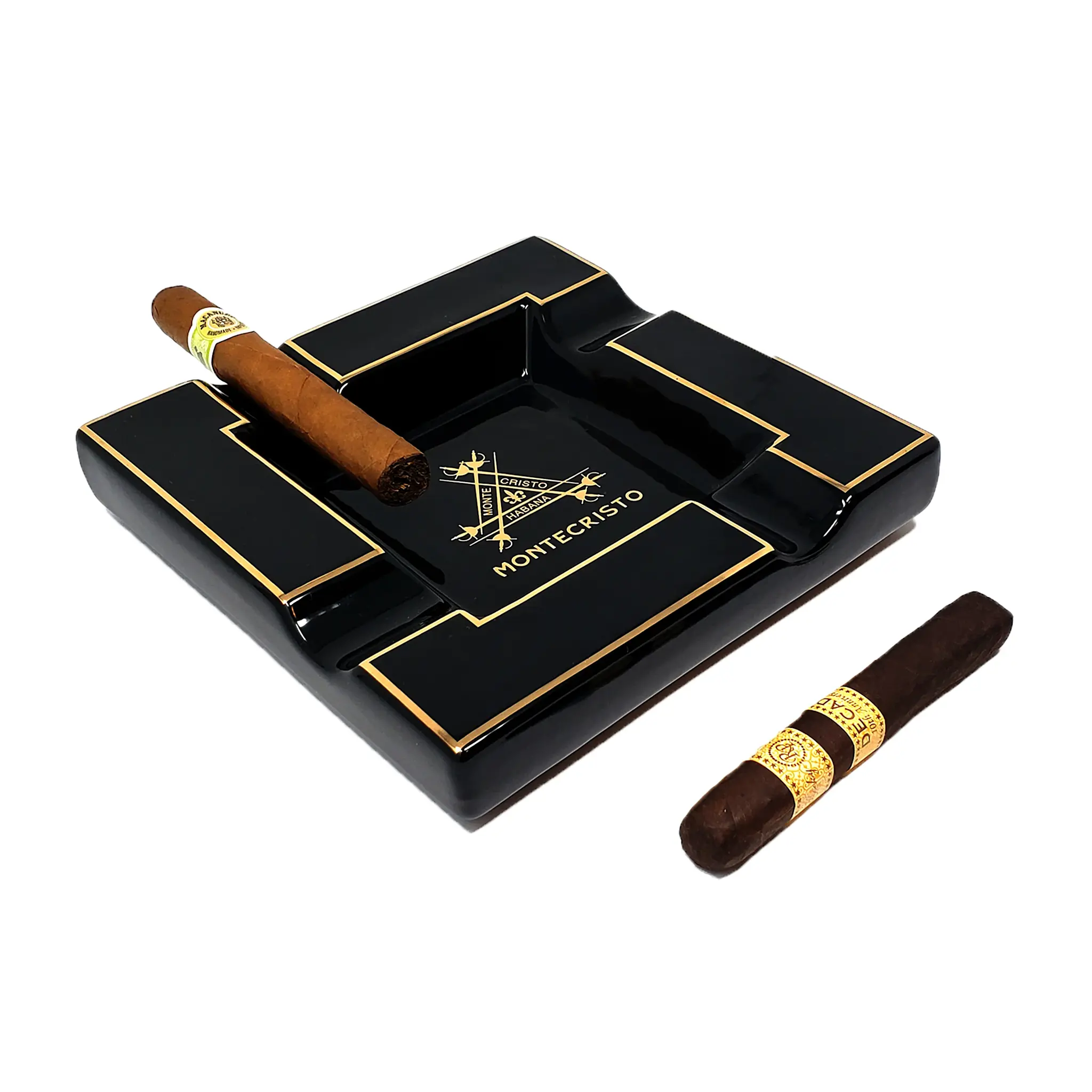 Montecristo - Ashtray Porcelain Square 8"