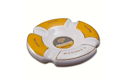 Cohiba - Porcelain Ashtray Round 4 Slot 8.5"