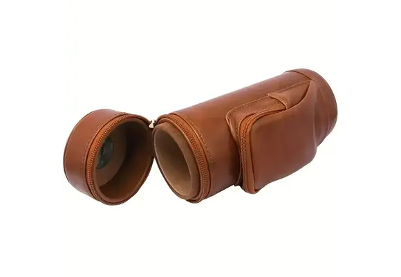 TGR - Cigar Humidor Faux Leather Storage Bag Cedar Lined