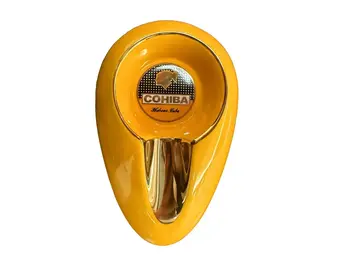 Cohiba - Cigar Ashtray Ceramic Yellow 1pc 5.5"