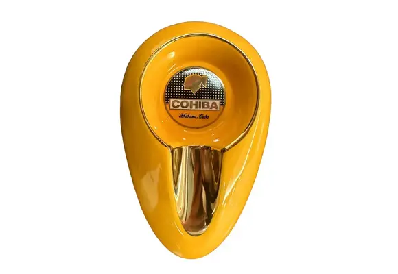 Cohiba - Cigar Ashtray Ceramic Yellow 1pc 5.5"