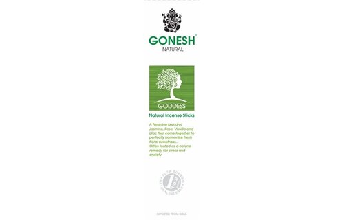 Gonesh - Aroma Incense Sticks Natural 17ct