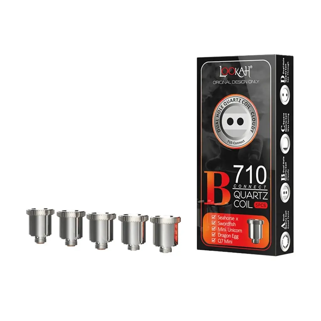 Lookah - Quartz Coil 710 Connect 5pk