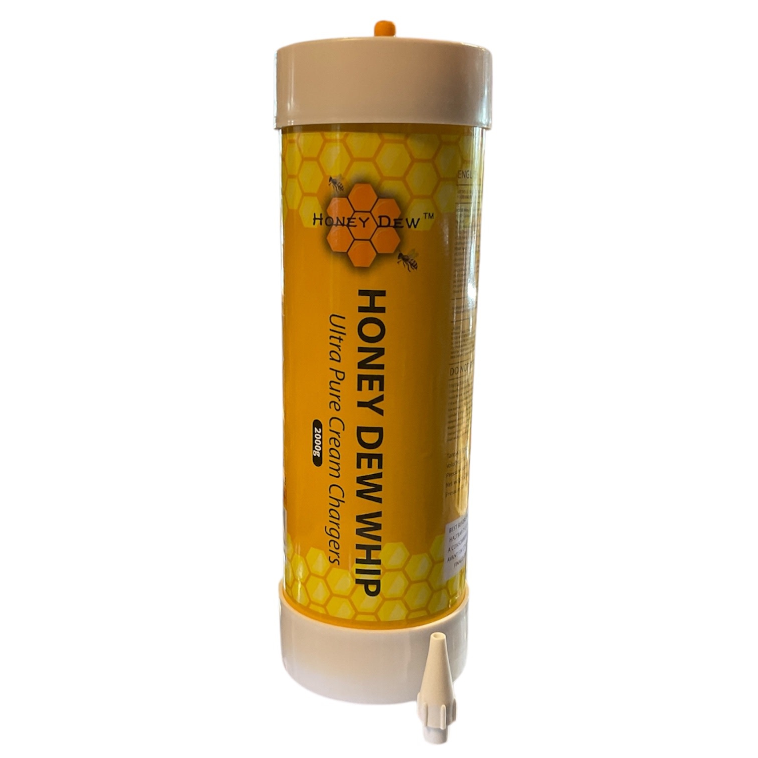 Honey Dew - Whip It N2O Cream Charger Tank 2000g Honey Dew Whip