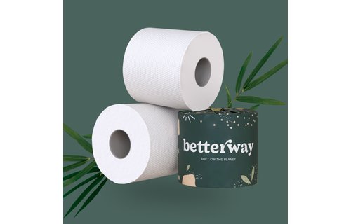 Betterway - Toilet Paper Bamboo Single Roll 3-PLY