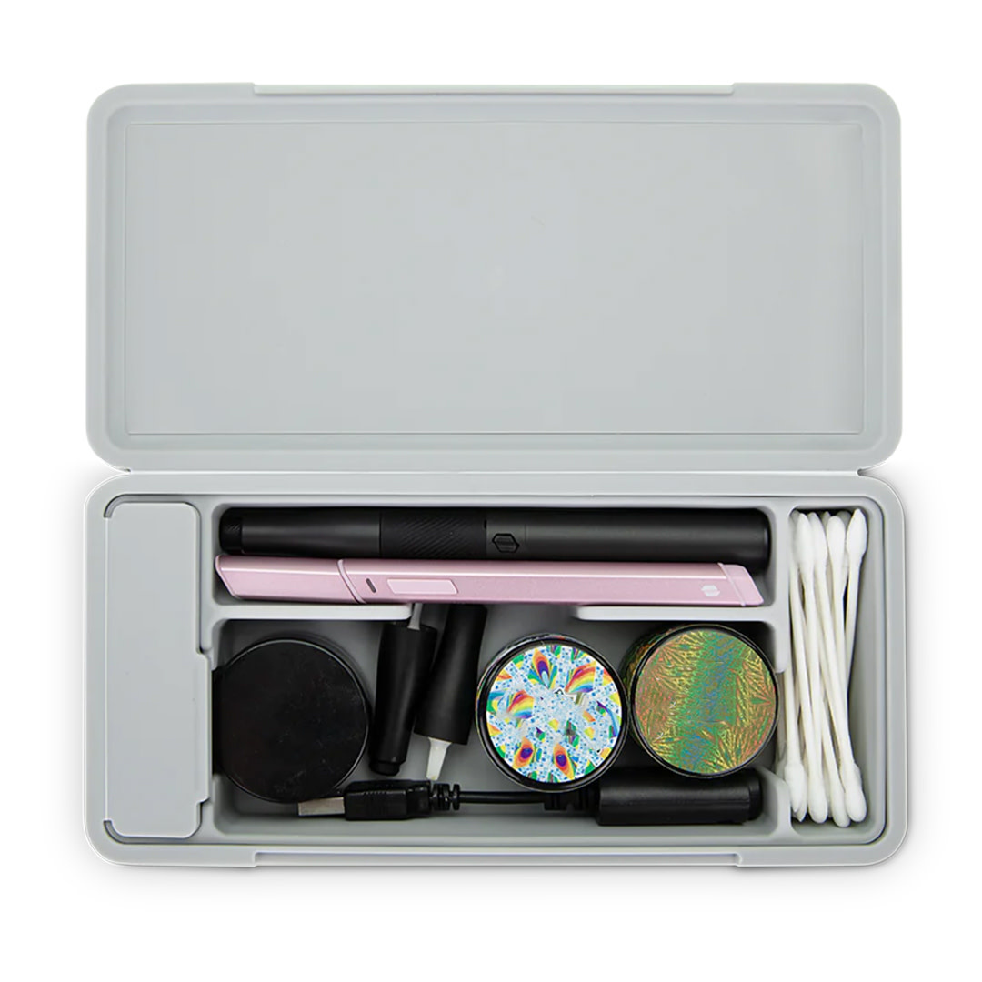 Puffco - Pivot Case Storage Aluminum + Silicone