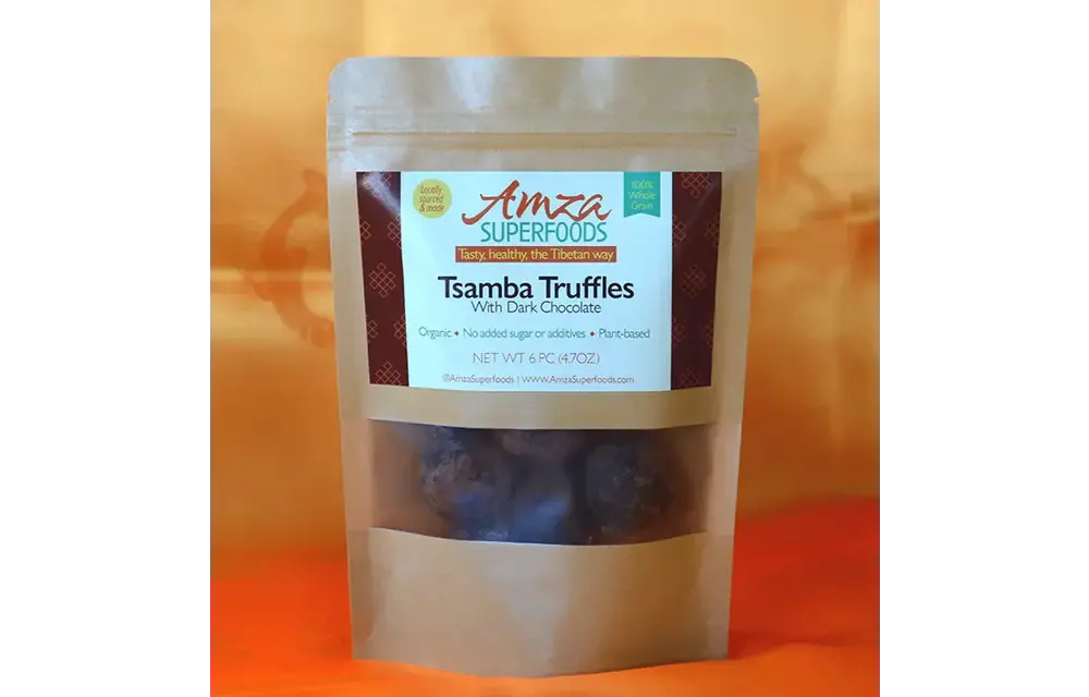 Amza Superfoods - Tsamba Truffles w/ Dark Chocolate 5.10oz