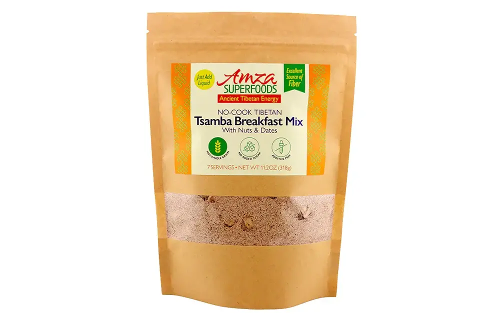 Amza Superfoods - Tsamba Breakfast Mix w/ Nuts & Dates 11.2oz