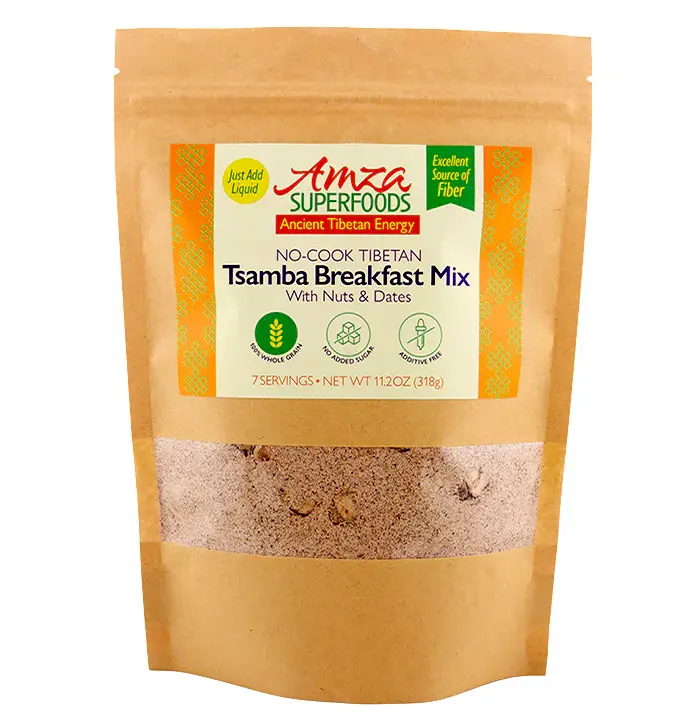 Amza Superfoods - Tsamba Breakfast Mix w/ Nuts & Dates 11.2oz
