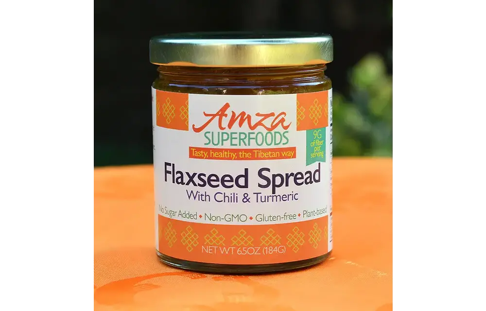 Amza Superfoods - Flaxseed Butter w/ Chili & Turmeric 6.5oz
