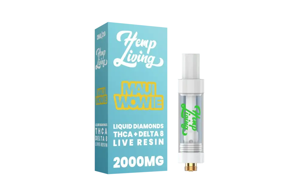 Hemp Living - THCa Live Resin Diamonds 510 Cartridge 2G