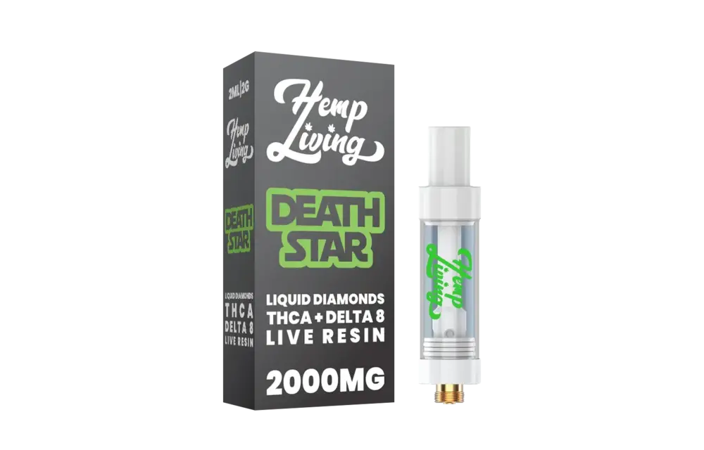 Hemp Living - THCa Live Resin Diamonds 510 Cartridge 2G