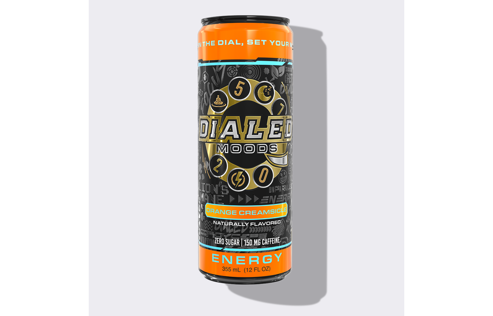 Dialed Moods - Kratom Mushroom Energy Drink 150mg Caffeine 355ml