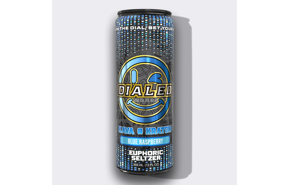 Dialed Moods - Kratom + Kava Euphoric Seltzer 12oz
