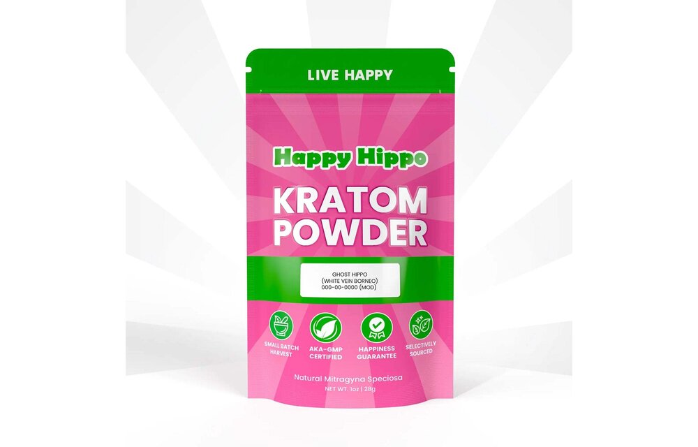 Happy Hippo - Kratom Powder 4oz