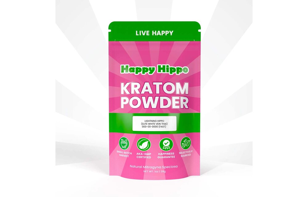 Happy Hippo - Kratom Powder 1oz