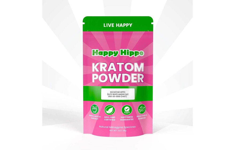 Happy Hippo - Kratom Powder 1oz