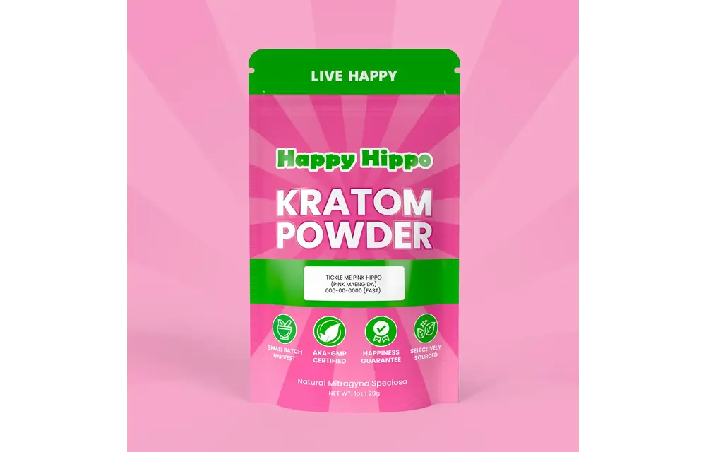 Happy Hippo - Kratom Powder 1oz