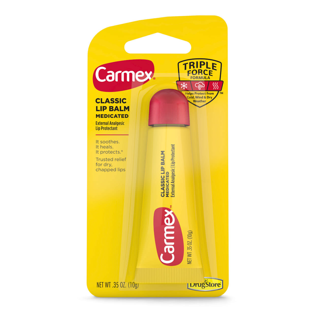 Carmex - Lip Balm Classic Tube .35oz