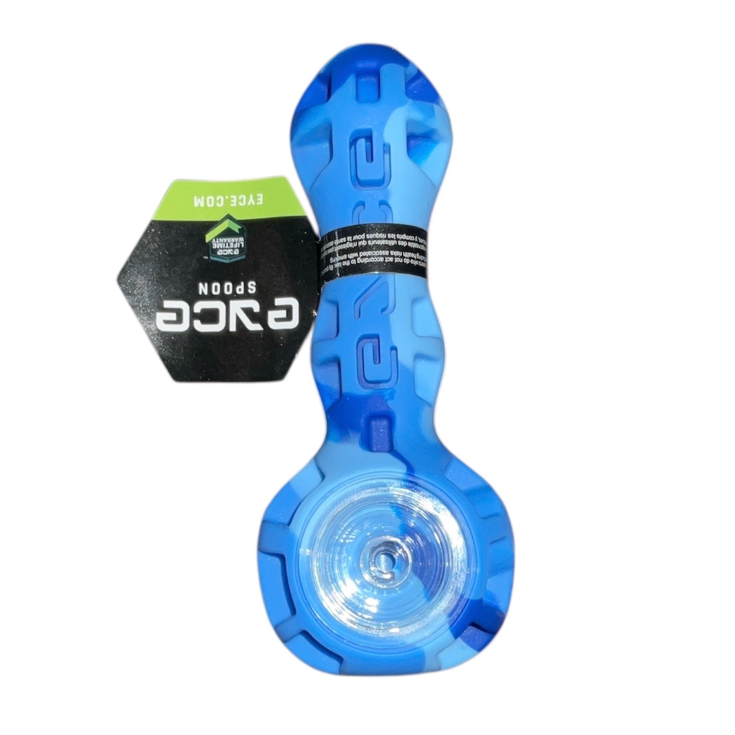 EYCE - Spoon Glass/Silicone Hand Pipe