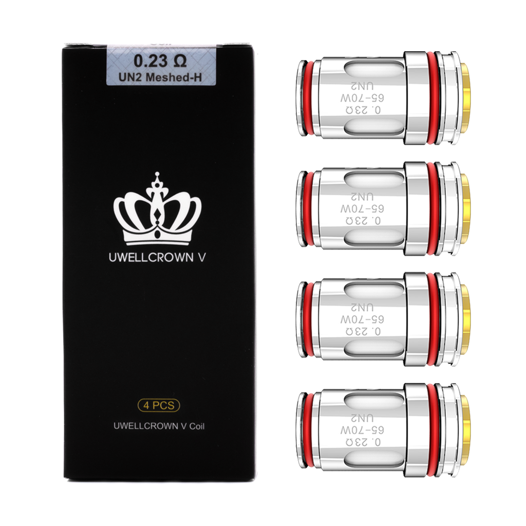 Uwell - Crown V Coil UN2 Meshed-H .23Ω 4pk