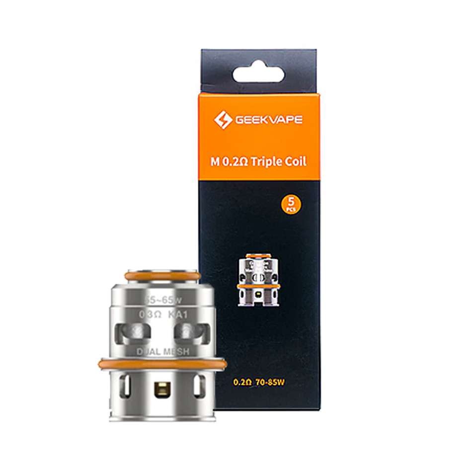 Geek Vape -  M0.2 Triple Coil Atomizer .2Ω 5pk