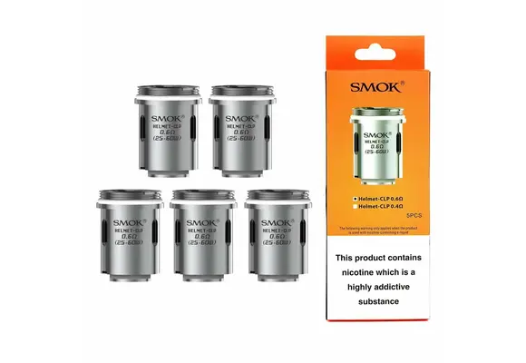 Smok - Helmet- CLP Coil Atomizer 0.6Ω 5pk