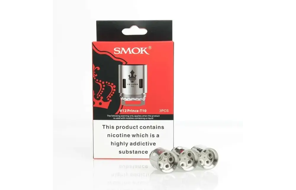 Smok - V12 Prince-T10 Coil Atomizer 0.12Ω 3pk