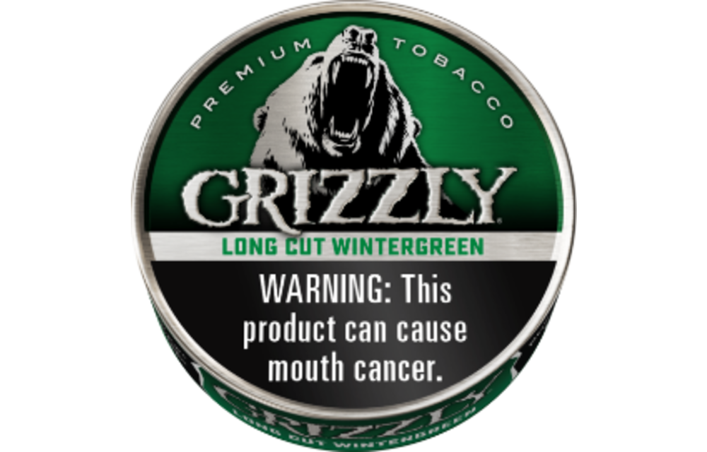 Grizzly - SNUS Long Cut 1.2oz Wintergreen