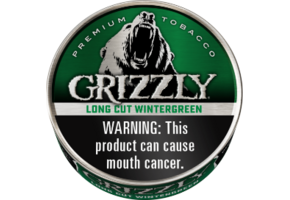 Grizzly - SNUS Long Cut 1.2oz Wintergreen