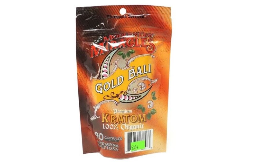 Modern Day Miracles - Kratom Capsule Gold Bali 180ct