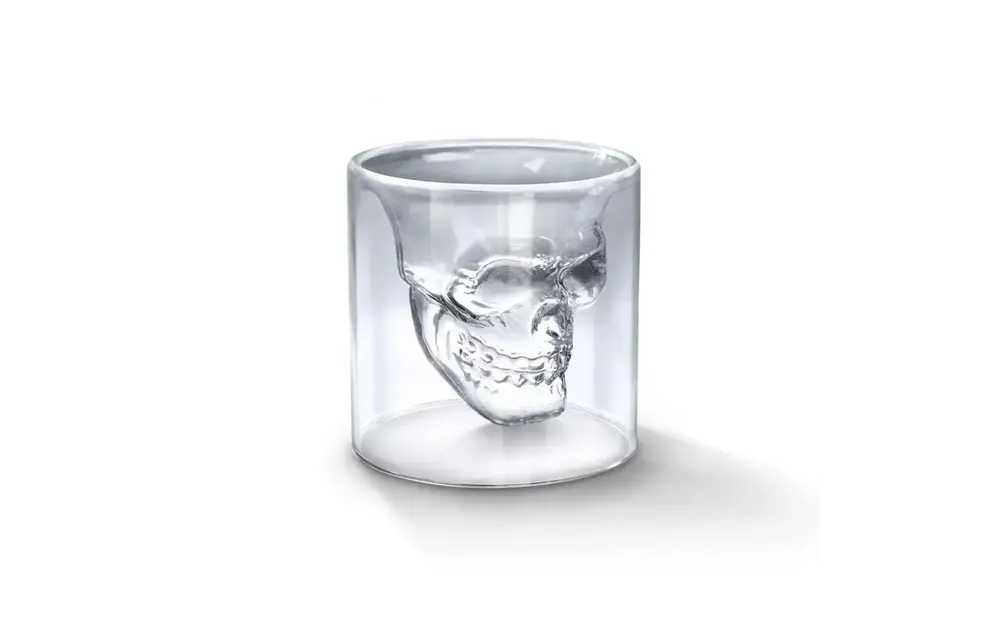 Doomed - Crystal Skull Shot Glass